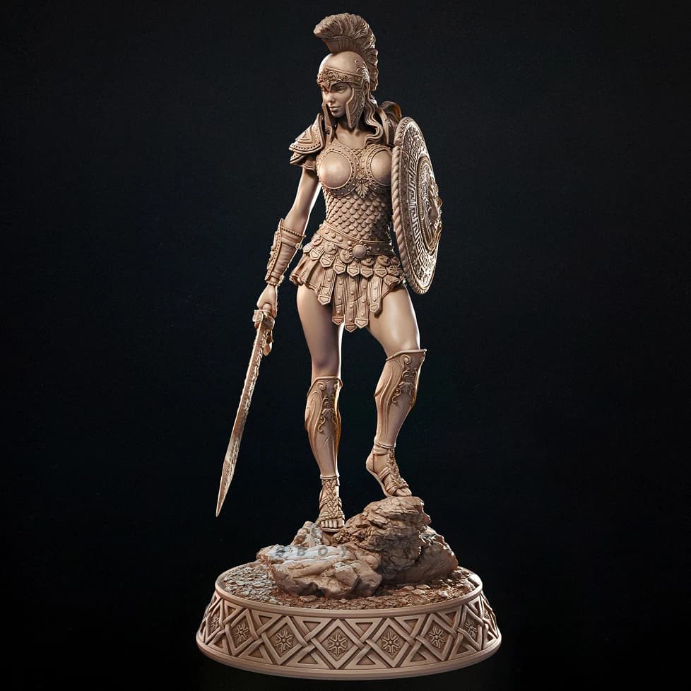Die Höhe des Menschen 38 mm 50 mm 75 mm 90 mm Harzmodellbausätze Figur Schönheit farblos und selbstmontiert (3D-Druck) TD-7532/3D