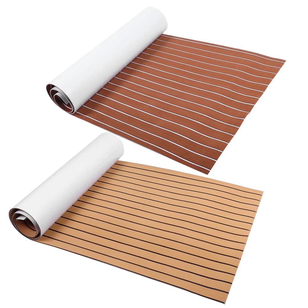 Marine Boot Boden EVA Schaum Blätter Boot 90x240cm Marine Boot Synthetische Bodenbelag Selbstklebende EVA Schaum Yacht Deck Blatt