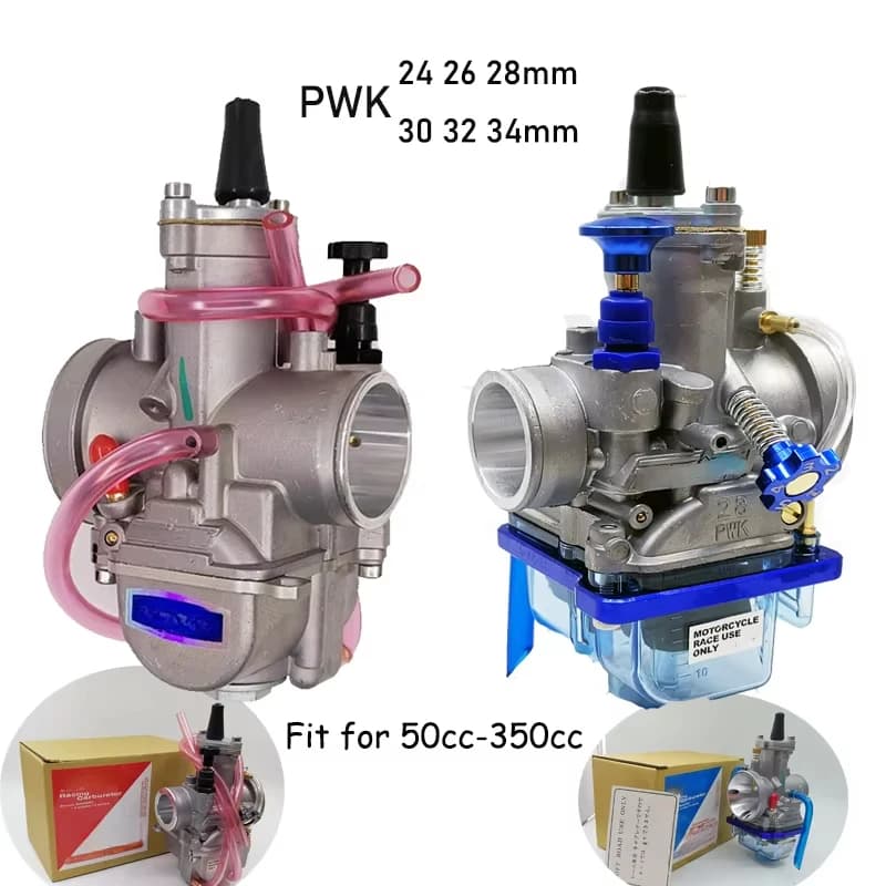 PWK 24 26 28 30 32 34mm Universal Vergaser Für Keihin Yamaha Mikuni Koso ATV Oko 2T 4T Moto Carb Mit Power Jet Carburador
