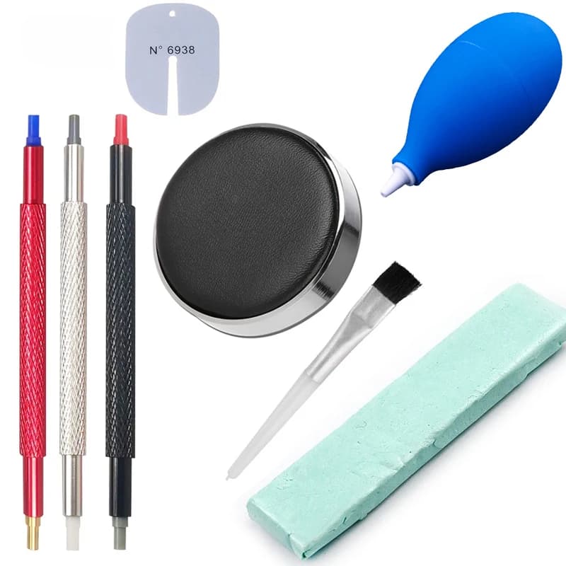 1/5/8 stücke Uhr Staub Luft Gebläse Pumpe Gummi Reinigung Armbanduhr Teile Reiniger Pinsel Werkzeug Reinigung Anzug Uhr reparatur Werkzeug Pflege