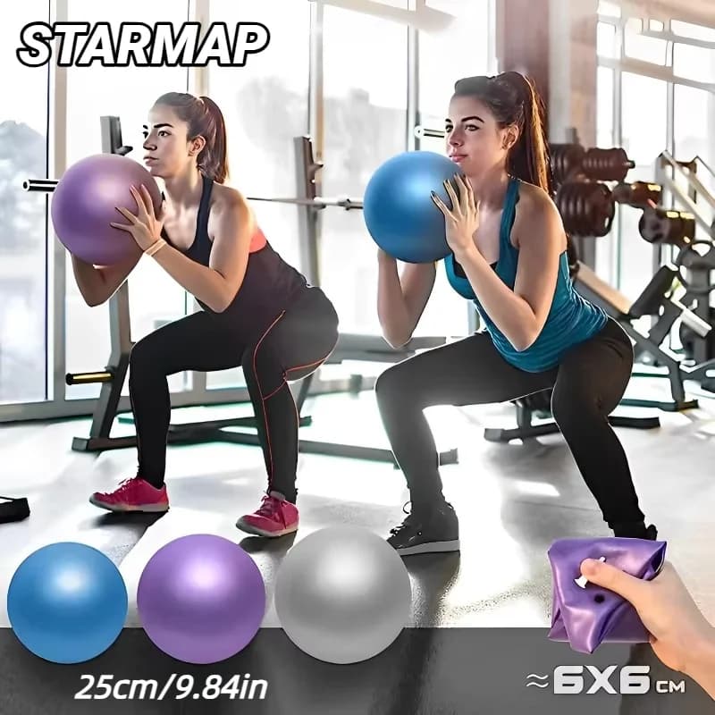 25CM Neue Yoga Pilates Ball Übung Gymnastic Fitness Balance Gym Core Indoor Training Mini Bälle Kleine Therapie Verbessert