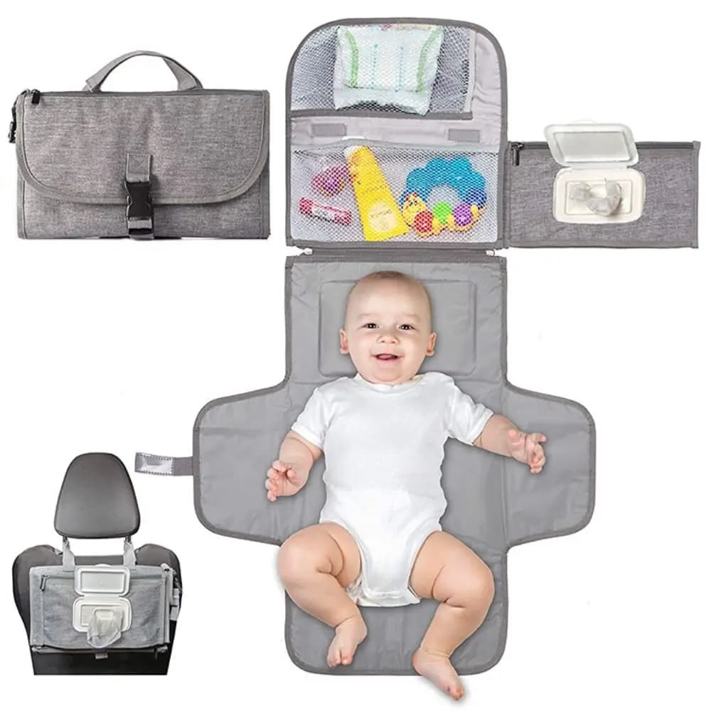 Wasserdichtes Wickel kissen für Neugeborene für Baby windel taschen und Reise wechsels tation Faltbares Wickel kissen für Baby windeln