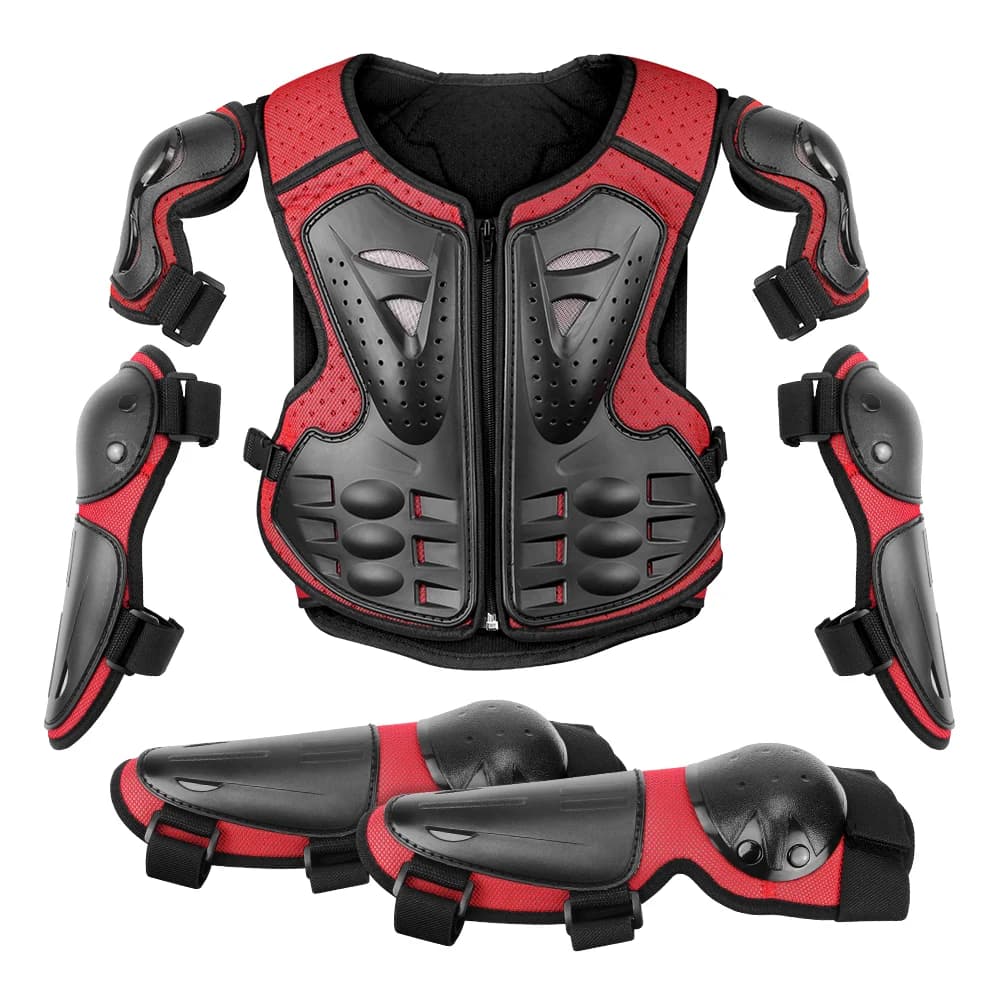 Kinder Motorrad Rüstung Motorrad Jacke Schutz Weste Kinder Reiten Outdoor Spielen Anti Fall Schutzausrüstung
