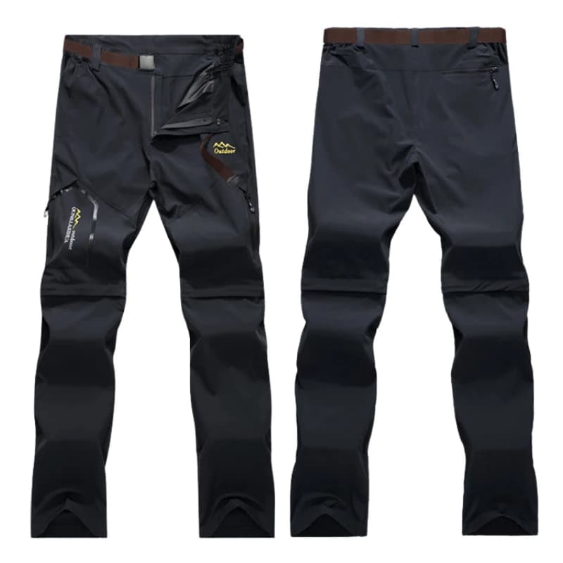 Herren Camping Wander hose Trekking Stretch Sommer schnell trocknende UV-sichere Outdoor-Reise hose abnehmbar in Shorts