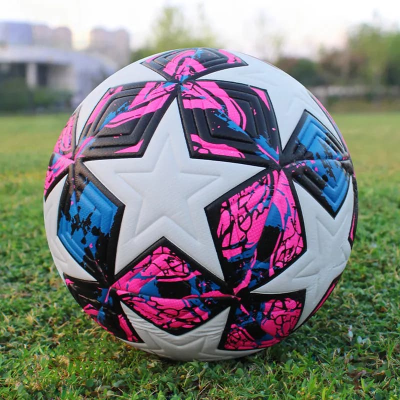 Standard-Fußball, professionell, Outdoor, Sport, Spielbälle, Training, nahtloser Fußball, hochwertiges PU-Material, Größe 5, Größe 4