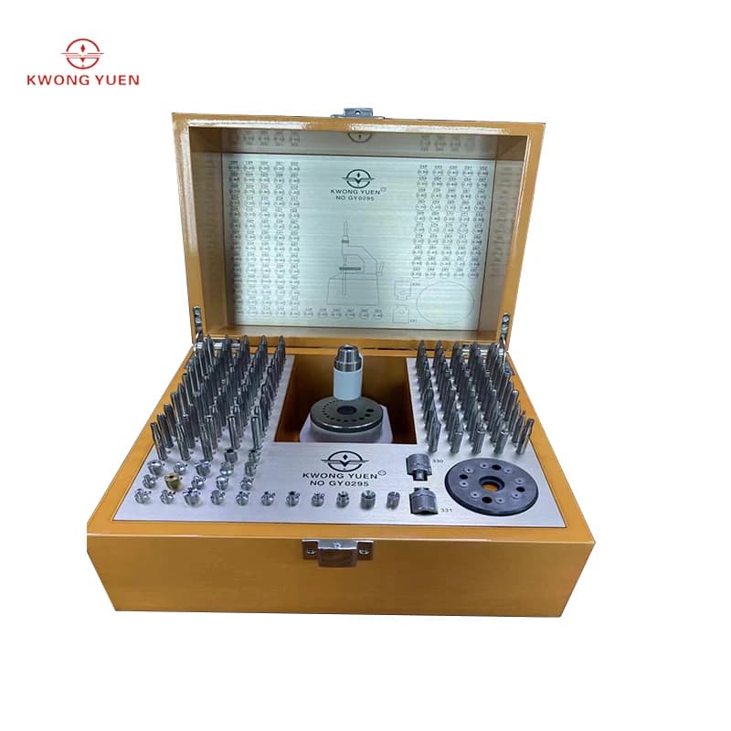 Kwong yuen alle Stahl uhr Reparatur Werkzeugs atz für Uhrmacher hochwertige Absteck werkzeuge Stanzen Uhrwerk Reparatur werkzeuge