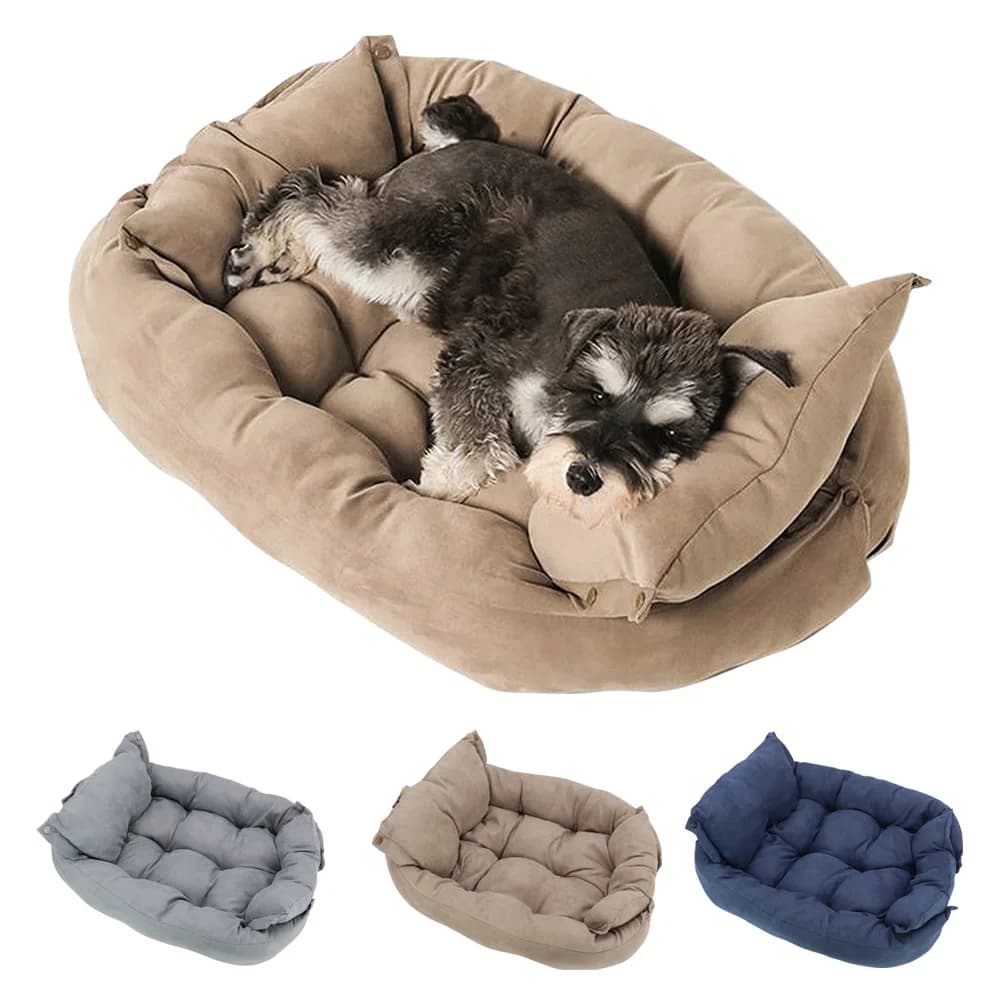 Warme Hund Sofa Bett Winter Haustier Hund Katze Bett Schlafen Haus Zwinger Matte Katze Welpen Matratze Haustier Haus Kissen Für Kleine Große Hunde