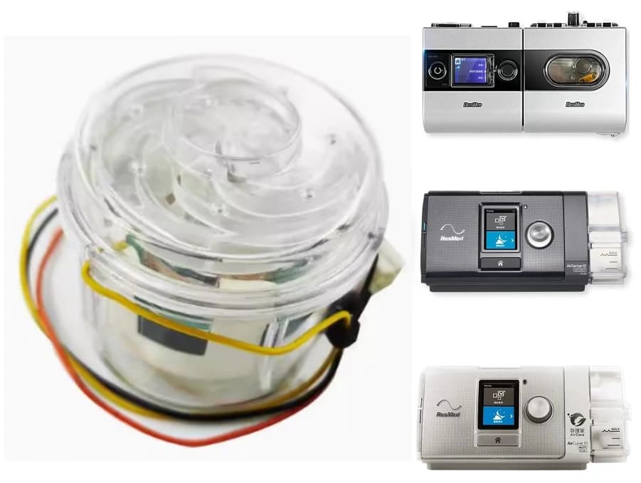 Resmed Airsense 10-CPAP-Gerät mit automatischer Anpassung und Befeuchtung für die Schlafapnoe-Therapie