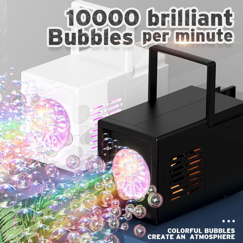 10-Loch-Blasenblasenspielzeug für den Außenbereich, Kindergarten-Handheld, kleine Doppelloch-Blasenmaschine ohne Batterie und Blasenwasser
