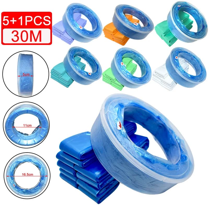 Farbe 5 + 1 Combo Für Baby Windel Refill Taschen Für Genie Eimer Müll Ersatz Tasche Für Minchkin Für Angelcare windel Eimer