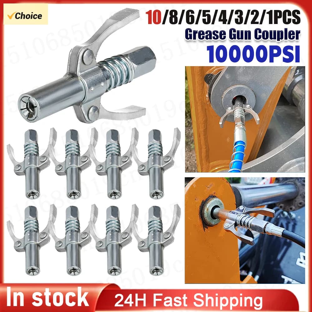Fett presse Kupplung 10000psi npti/8 Ölpumpe Schnell verschluss Fetts pitze Werkzeug Autos pritze Schmier mittels pitze Fett düse Reparatur werkzeug