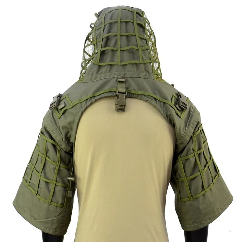Taktische Ghillie Anzug Foundation Camouflage Kleidung Scharfschütze Mantel Feld Training Kampf Jagd Kleidung Mit Kapuze Airsoft Uniform
