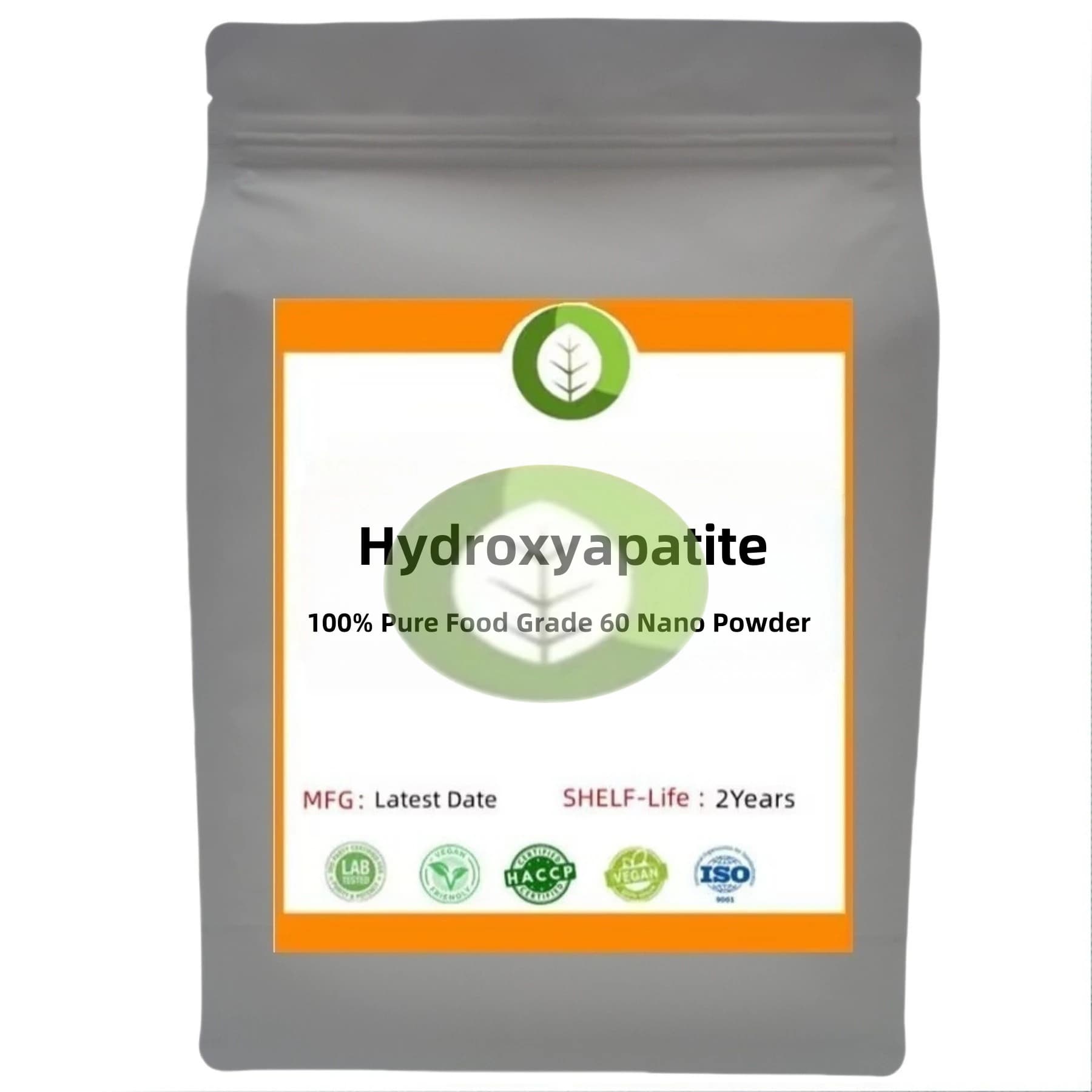 50g-1000g Lebensmittelqualität zur Verwendung für Zahnpasta 100 % reines Hydroxyapatit 60 Nano-Pulver, kostenloser Versand