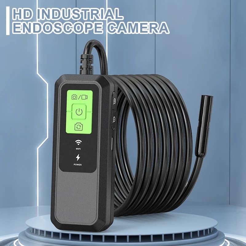 2k HD Industrie Endoskop Single Dual Wifi Endoskop Inspektions kamera IP67 wasserdichte Pipeline Endoskop für iPhone Android