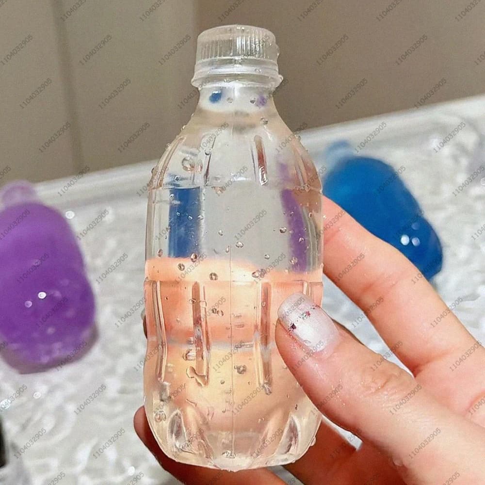 Getränkeflasche Stressball Fidget-Spielzeug Quetschspielzeug ASMR Sensorisches ADHS Autismus Anti-Stress-Relief für Kinder & Erwachsene Geschenke