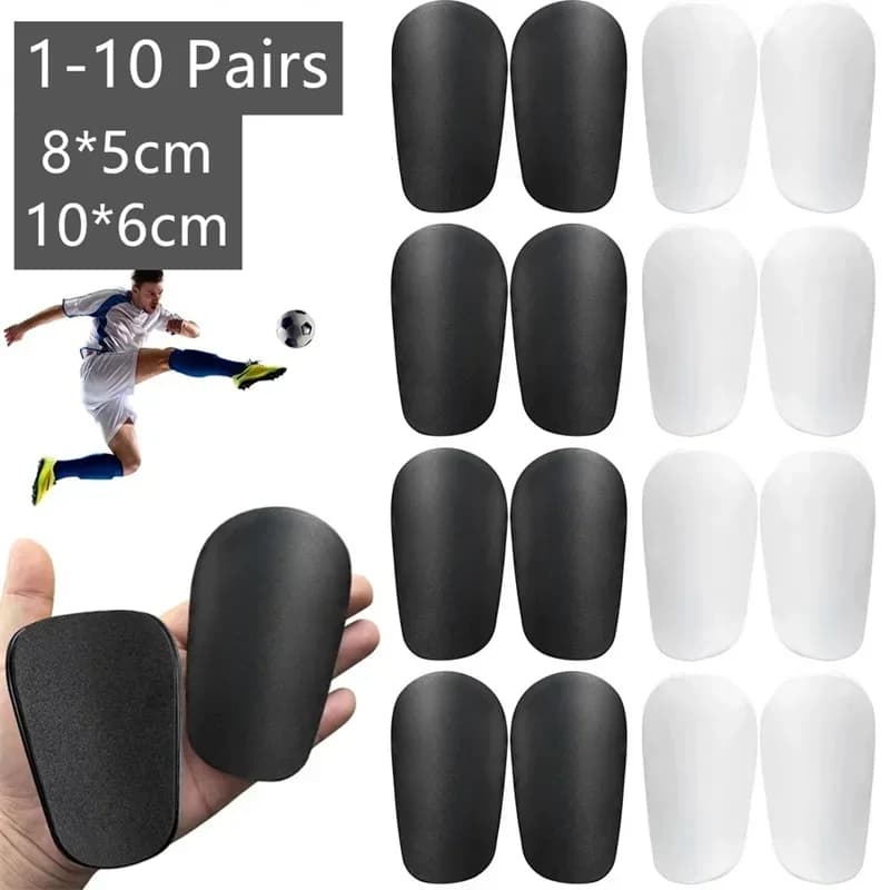 1–20 Paar Schienbeinschoner, extra kleine Schutzausrüstung, Schienbeinschoner, Mini-Schienbeinschoner, Fußball-Schienbeinschoner für Männer,