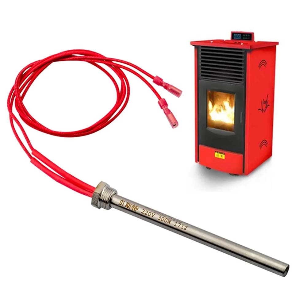 300w/350w 220v Zünd zünder Hot Rod Holz Pellet ofen Heizrohr Kamin Grill Herd Teil 140/150/170mm