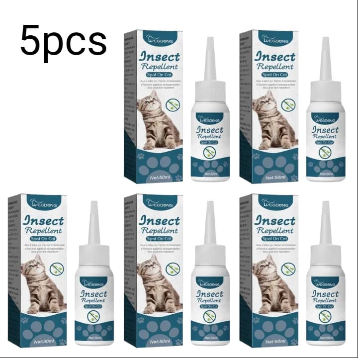 1/3/5pc Pet Floh Mörder Tropfen Anti Flöhe Katzen Zecken Läuse Milben Entfernung Lindern Juckreiz Hunde ringelflechte Behandlung Haustier Insekten