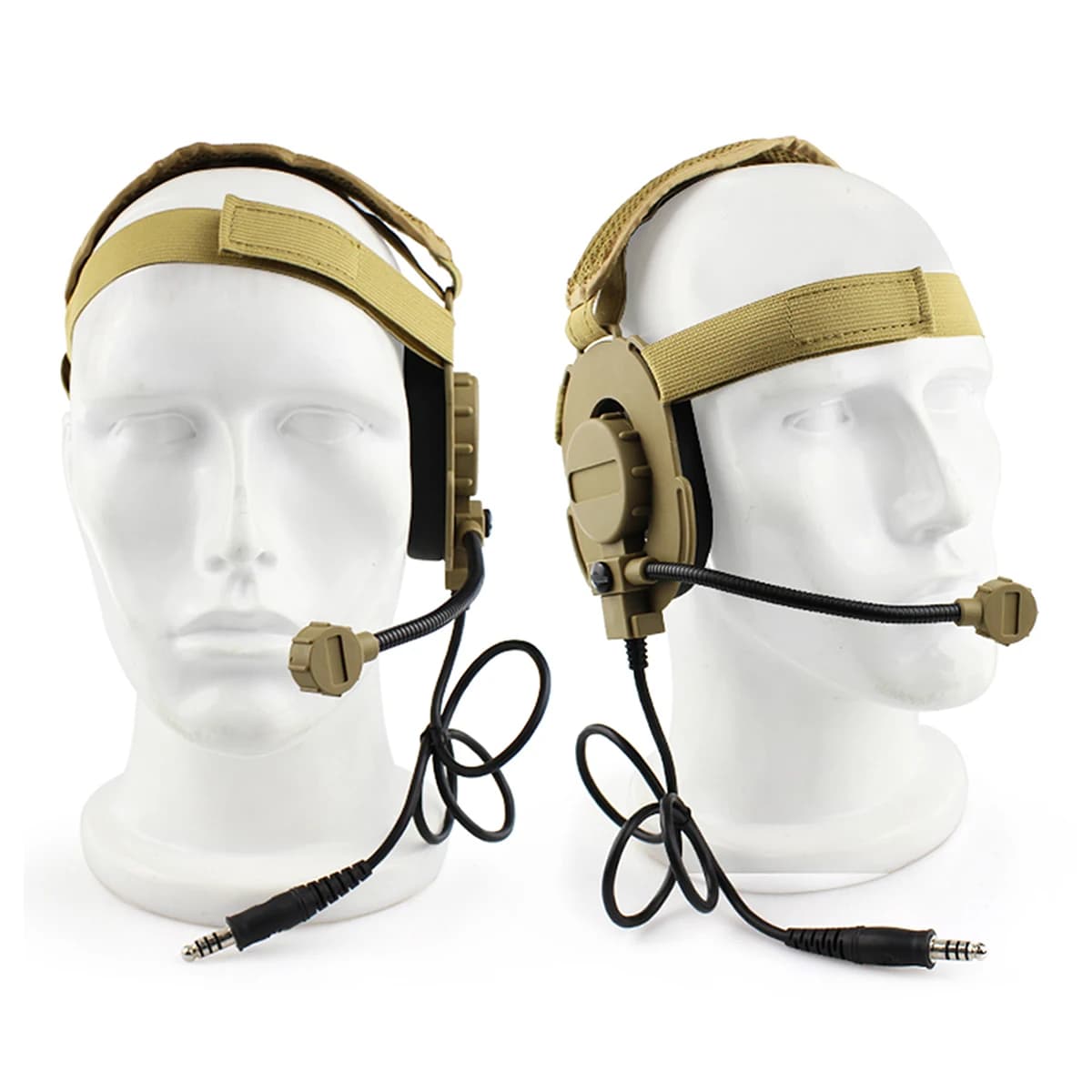 Taktische Outdoor Schießen Kommunikation Kopfhörer Bowman Elite II Headset U94 PTT Für Kenwood Baofeng UV-5R Radio Zubehör