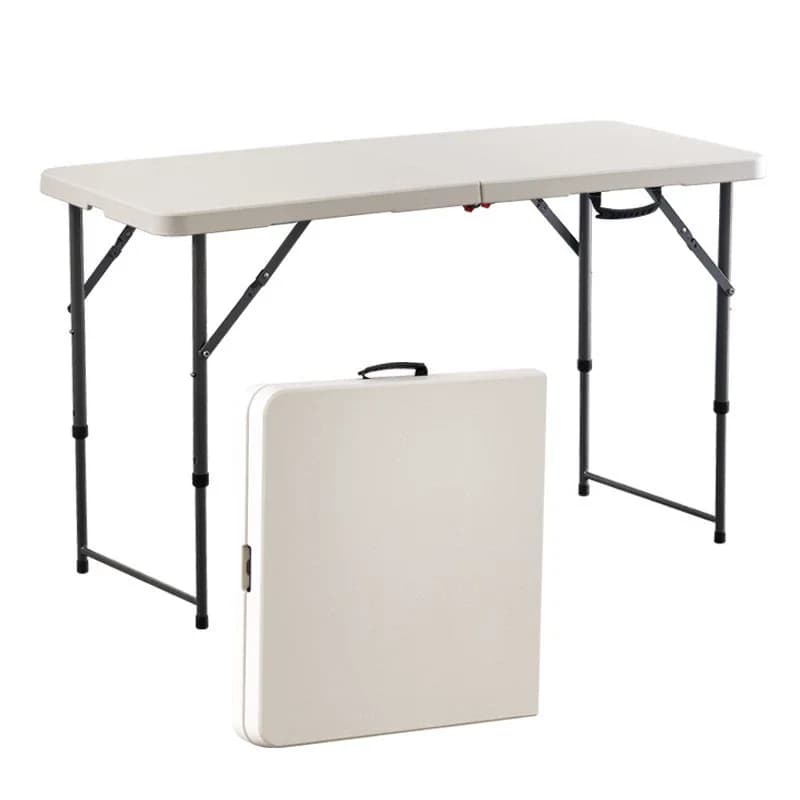 1,2 m, 1,5 m, 1,8 m, höhenverstellbarer Klapptisch, Event, Outdoor, Camping, Schreibtisch, Garten, Booth, Party, langer Tisch