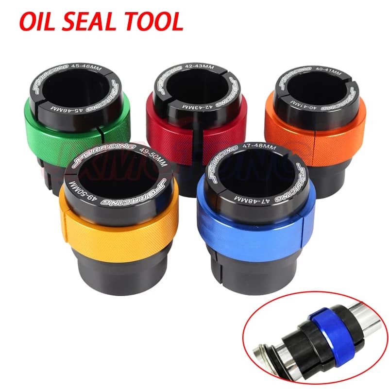 CNC 40MM 41MM 42MM 43MM 45MM 46MM 47MM 48MM 49MM 50MM Gabel Öl Dichtung Fahrer Werkzeug Für KTM HONDA Kawasaki Suzuki Yamaha