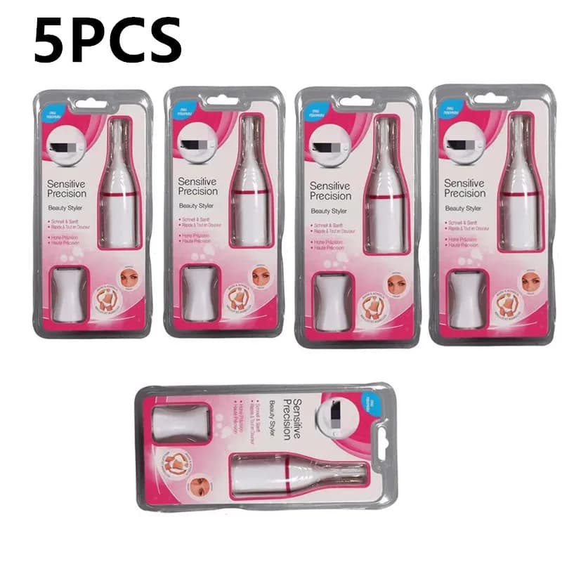 Multifunktions 1//5pcs 5 in 1 elektrischen Epilierer schmerzloser Trimmer für Augenbrauen Körper Bikini Gesichts haaren tfernung Haar rasierer