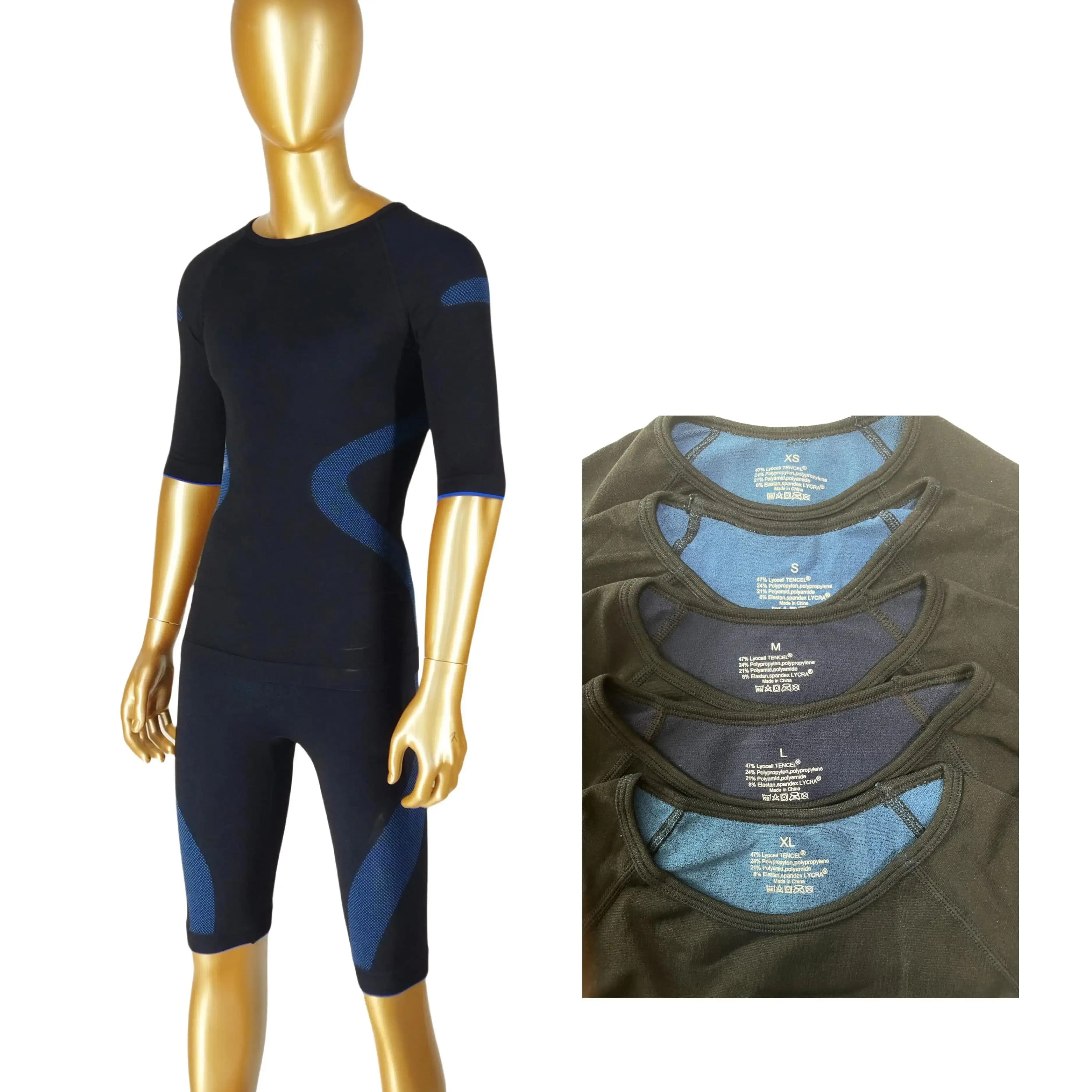 Miha Bodytec Anzug Polyamid Elastan Anzug Bodytech EMS Anzug EMS Ganzkörperanzug Elektrostimulation EMS Anzug EMS Trainingsanzug