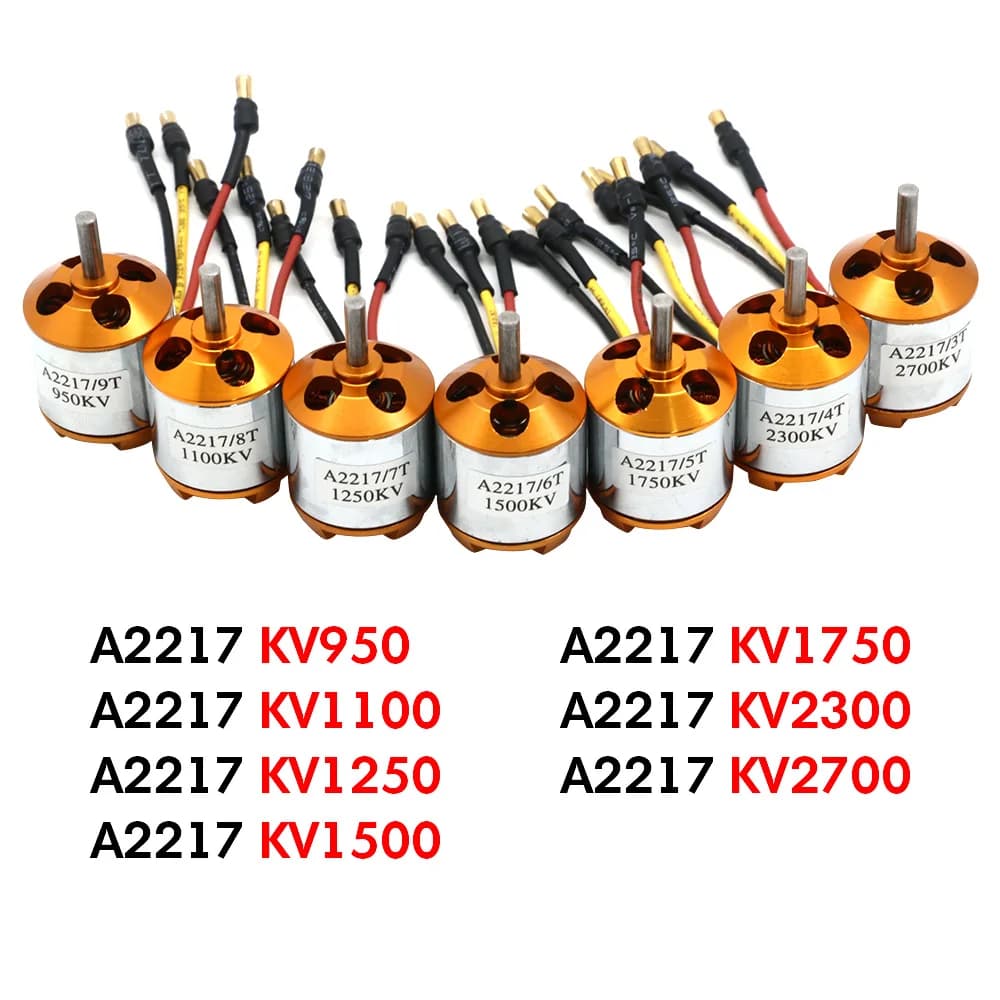 XXD A2217 2217 950KV 1250KV 1500KV 2300KV Outrunner Bürstenlosen Motor Für RC Flugzeug Flugzeug Flugzeug Quadrocopter Multi-copter