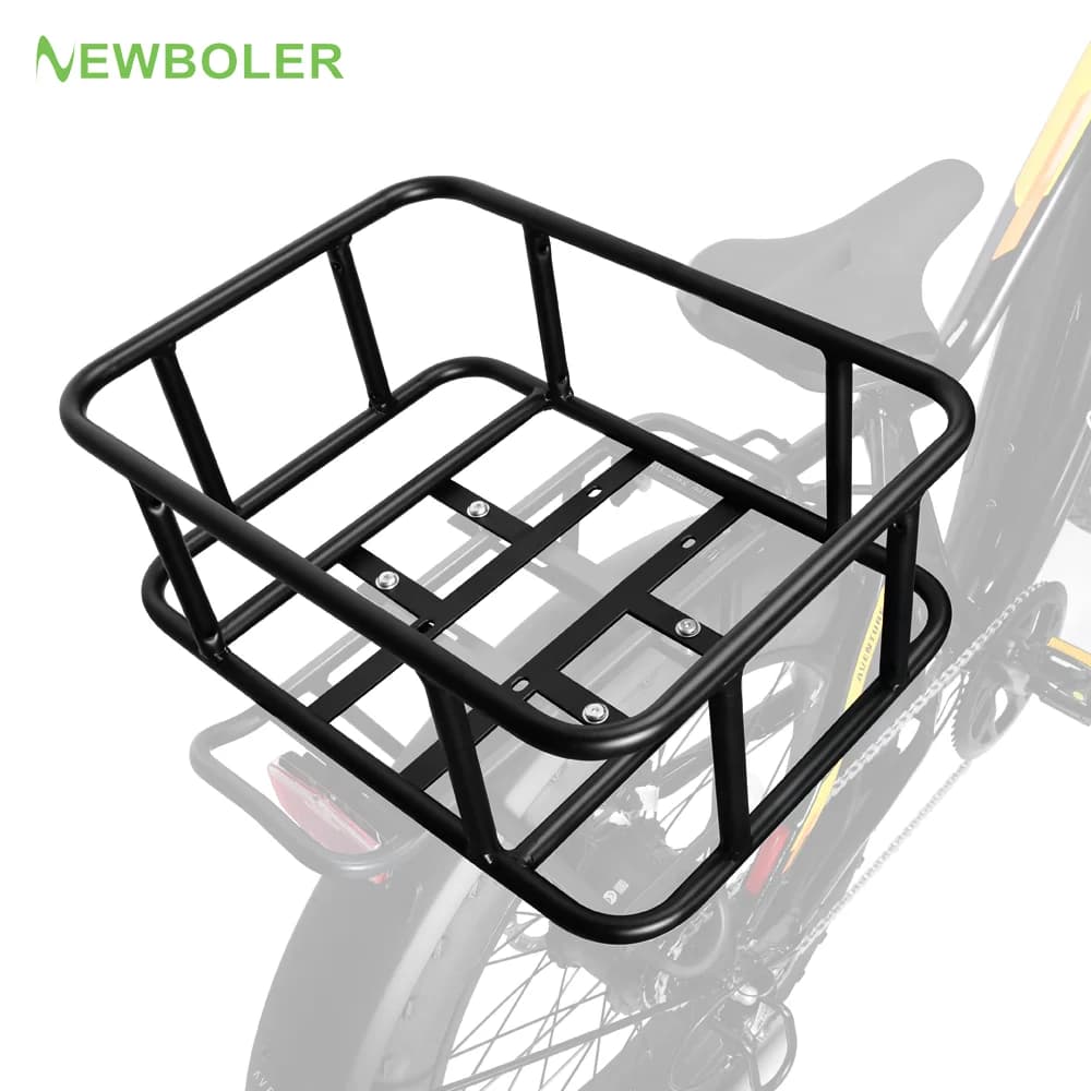 Fahrradkorb hinten Fahrradkorb hinten mit Innenfutter, hinten abnehmbarer Metall-Fahrradkorb, robuster Fahrrad-Hinterkorb für die meisten Fahrräder