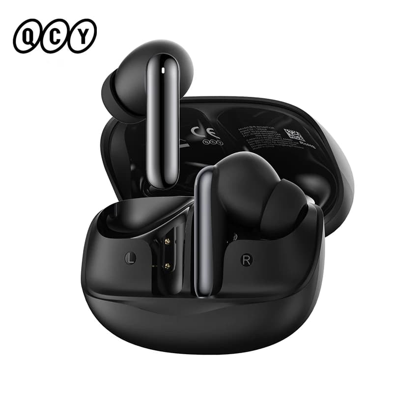 QCY Melobuds N50 ANC Bluetooth 5.4 Kabellose Kopfhörer, aktive Geräuschunterdrückung, 6 Mikrofone, klare Anruf-Ohrhörer, Mehrpunktverbindung