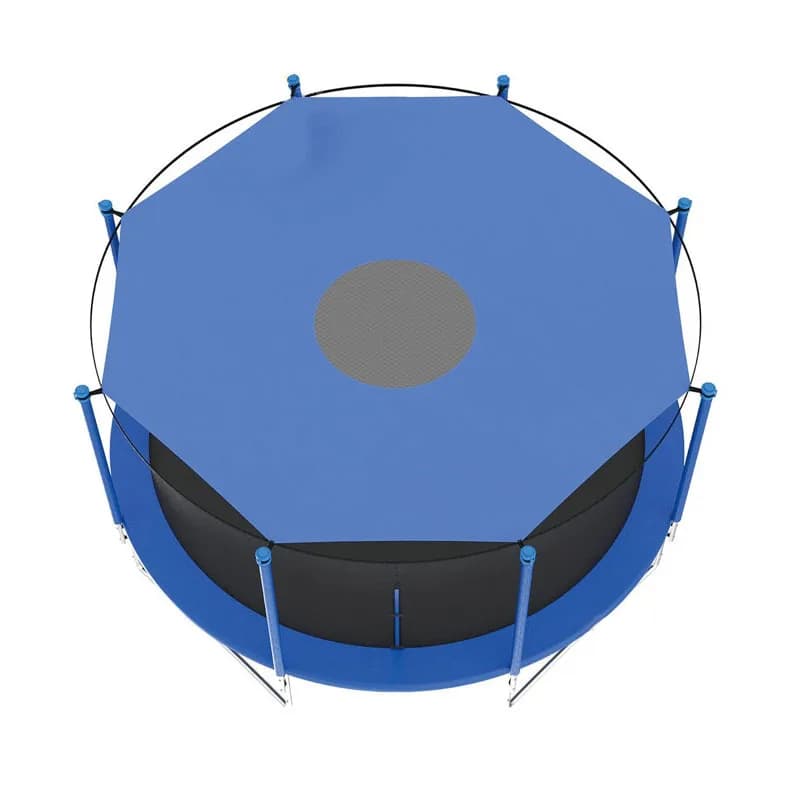 Trampolin-Sonnenschutz-Abdeckung, 2,4 m, 10 Fuß, 12 Fuß, 14 Fuß, 16 Fuß, Sonnenschutz, Trampoline-Überdachung, Anti-UV-Trampolin-Oberteile,