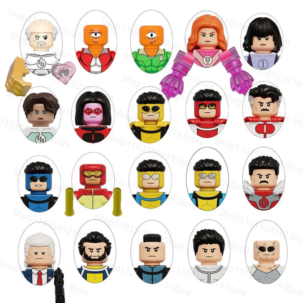 Blind Box Anime Comic Bausteine Ornament Actionfiguren Montage Handgemachtes Puzzle Sammlermodell Puppe Bausteine Spielzeug Geschenke