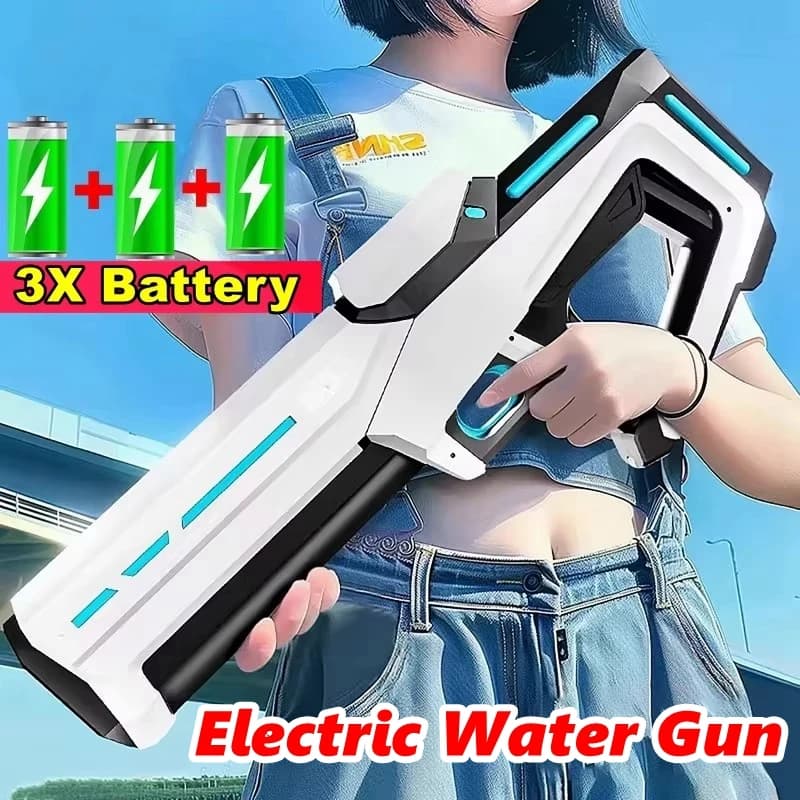Elektrische Wasserpistolen für Erwachsene Leistungsstarke Automatische Saugwasserpistole Sommer-Pool-Outdoor-Spielzeug Geschenk