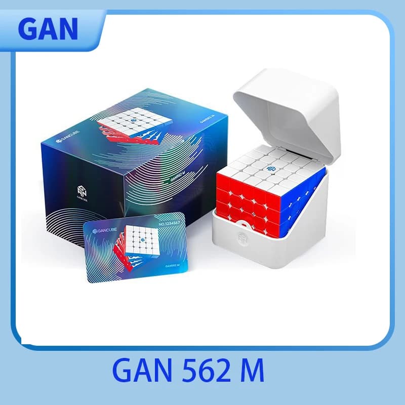 GAN 562 M 5X5 Magnetischer Magic Speed Cube Stickerless Professionelles Zappelspielzeug GAN 562M Maglev UV Cubo Magico Puzzle