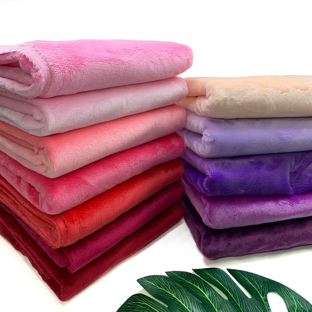 3 mm Floriger Kristall-Plüschstoff zum Nähen, 100 % Polyester, bequemer und weicher, umweltfreundlicher Stoff, 45 x 50 cm, kostenloser Versand