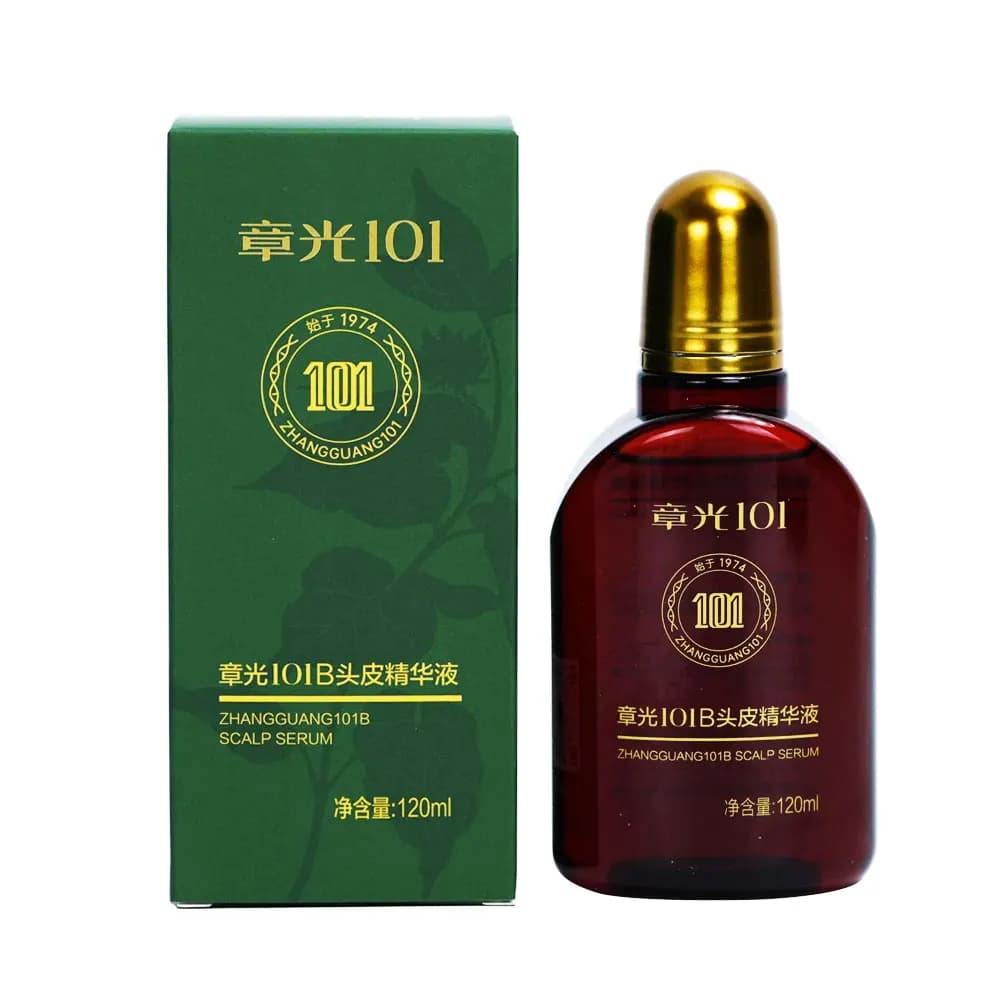 ZHANGGUANG 101B HAIR TONIC 120 ml (101 m), leistungsstarke Anti-Haarausfall-Therapie für chinesische Medizin, Haarbehandlungsessenz, 100 % Original