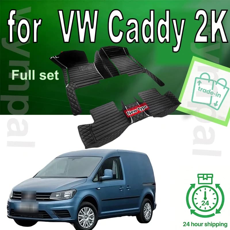 Auto Matten Für VW Volkswagen Caddy 2K 2015 ~ 2019 Wasserdichte Accesorios Para Auto Auto Fußmatten Tapetes Para Carro auto Zubehör