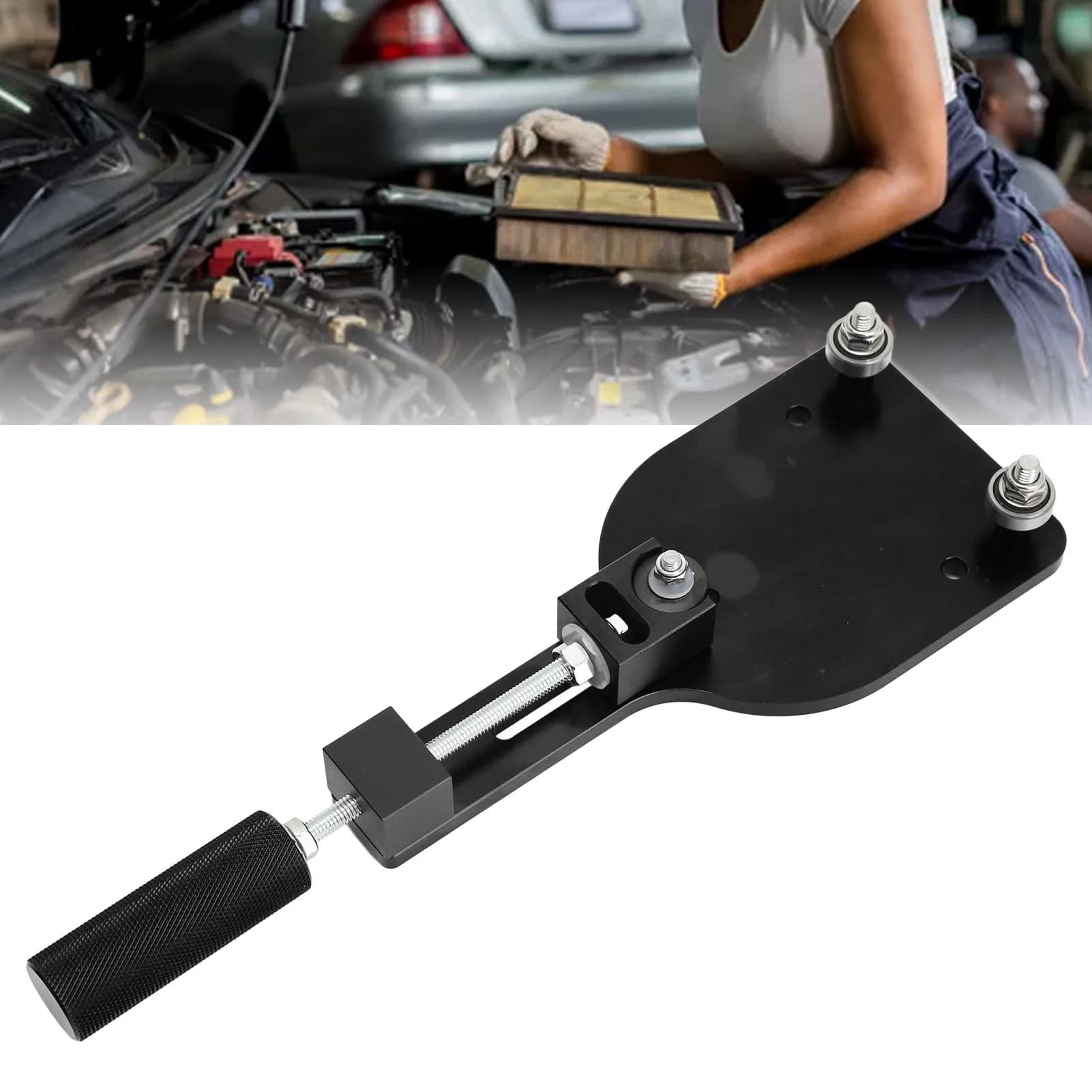 77750 Zinklegierung, einfach zu bedienender Ölfilterschneider, Autoreparaturwerkzeug, Anti-Verformung für 2/3/8 Zoll bis 5 Zoll Schnittbereich