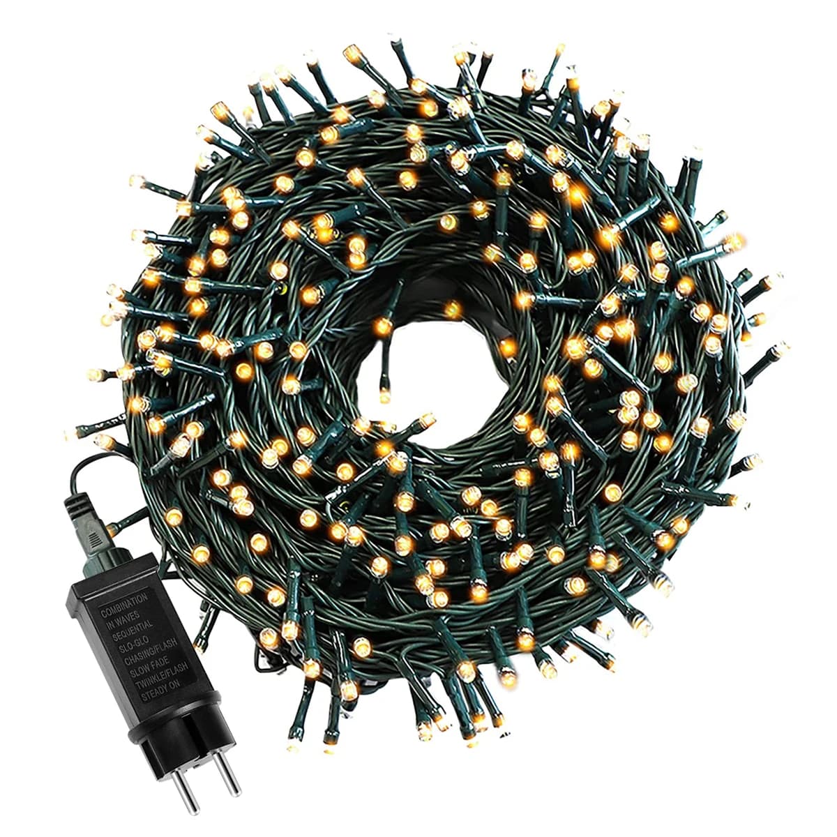 110V 220V Dekorative String 50M 100M Led Lichterkette Urlaub Im Freien Lampe Girlande Für Weihnachten baum Hochzeit Party Dekoration