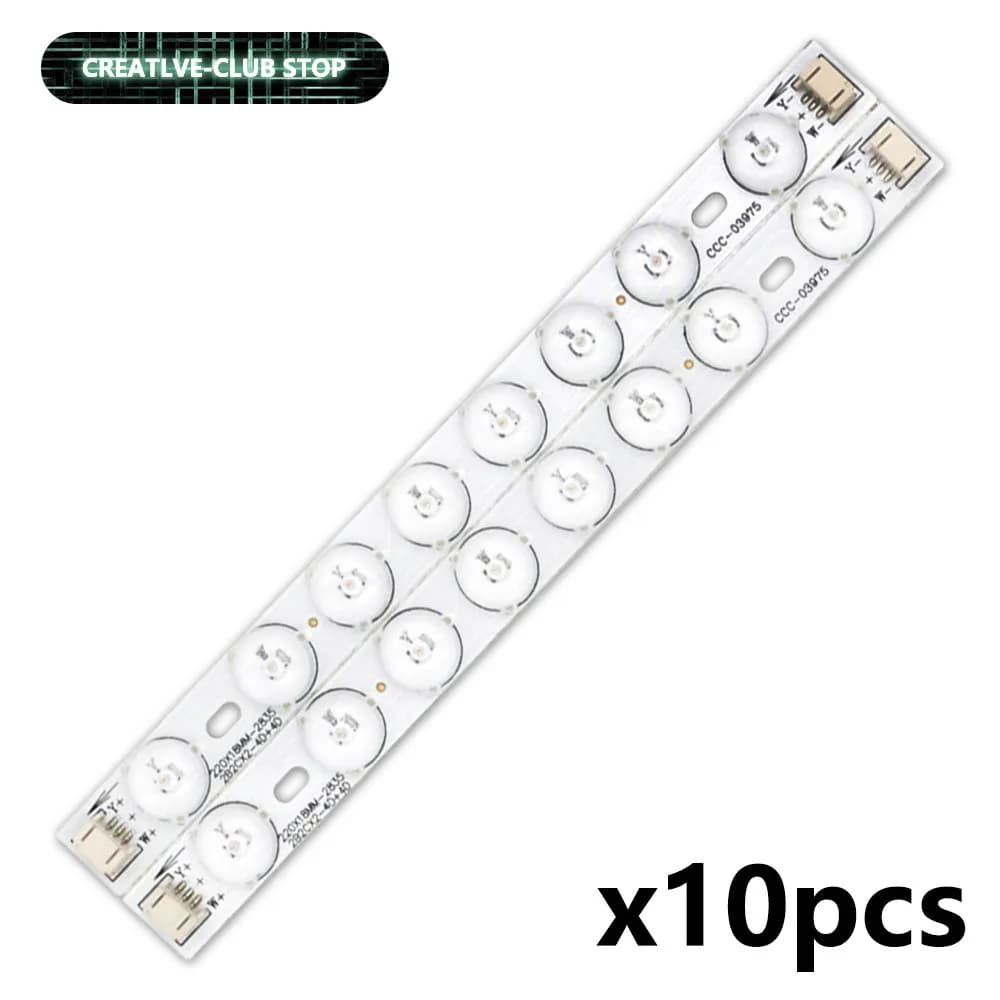 10 stücke Drei Farbe 2835 LED Licht Modul 4W 6W 8W 10W LED Bar hintergrundbeleuchtung Streifen Lichter Decke Lampe Für Remoulding LED Rohr Quelle