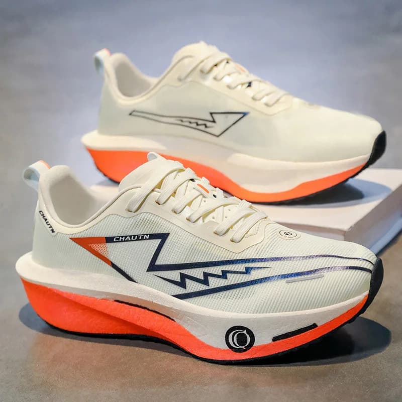 Marathon-Laufschuhe für Herren mit Carbonplatte, Spezial-Sportschuhe, Atmungsaktiv, Leichtgewichtig, Bequeme Damen-Sneaker, 2026 Neu