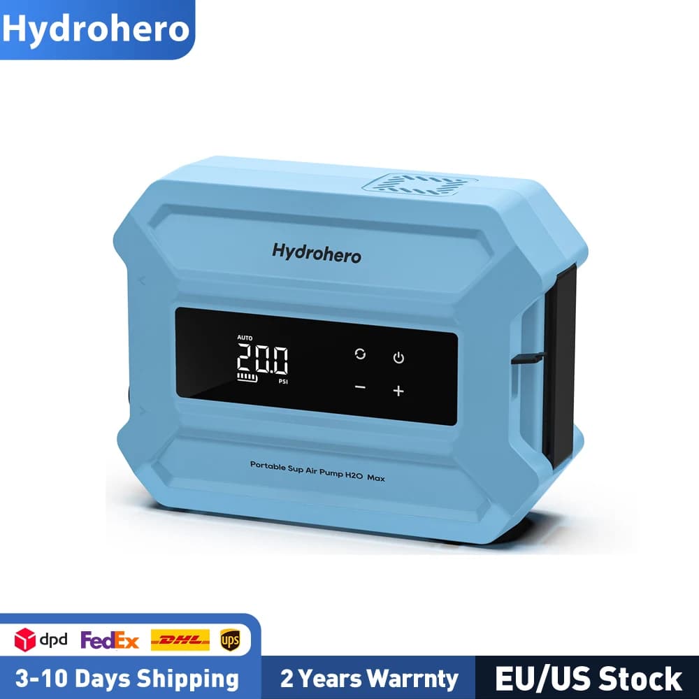 Elektrische SUP-Luftpumpe 5200mAh 18,5V 20PSI Wiederaufladbare Tragbare Pumpe für Stand-up-Paddleboards Kajaks Aufblasbare Boote