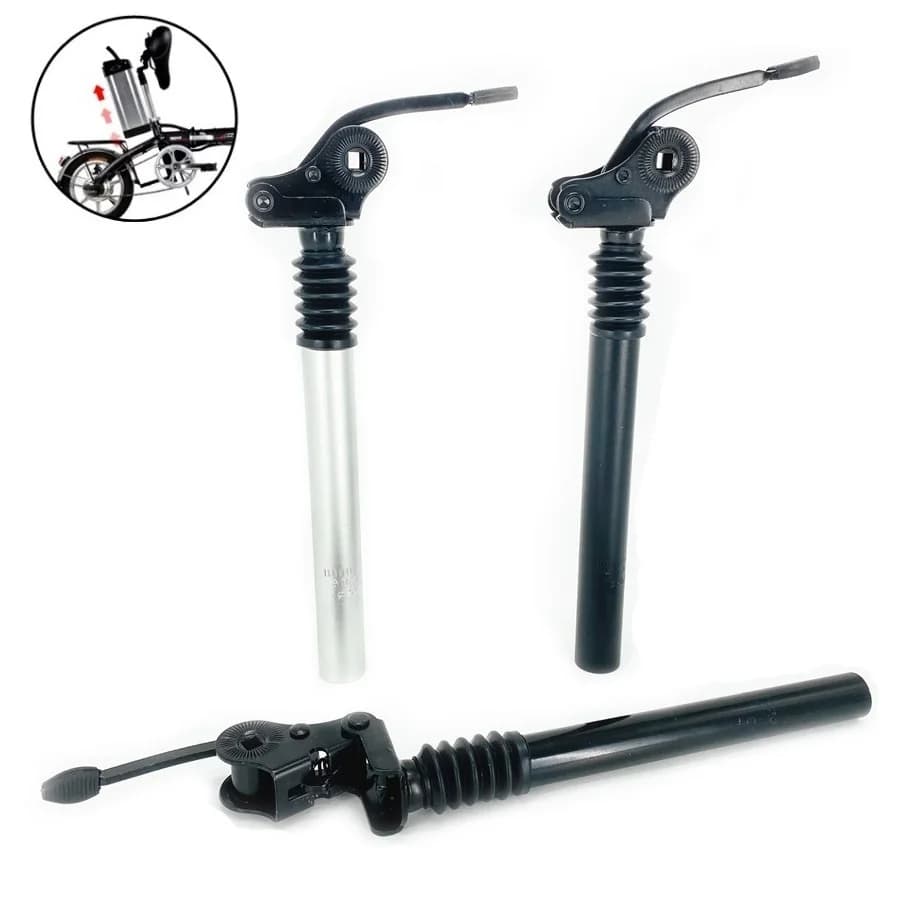 Elektrische Klappfahrrad E-Bike Stoßdämpfer Sattelstütze 25,4 mm 27,2 mm 28,6 mm 31,8 mm 33,9 mm 34 mm 300 mm 350 mm Fahrradstoßdämpfer