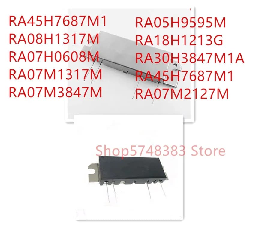 1PCS RA45H7687M1 RA08H1317M RA07H0608M RA07M1317M RA07M3847M RA05H9595M RA18H1213G RA30H3847M1A RA07M2127M modulare