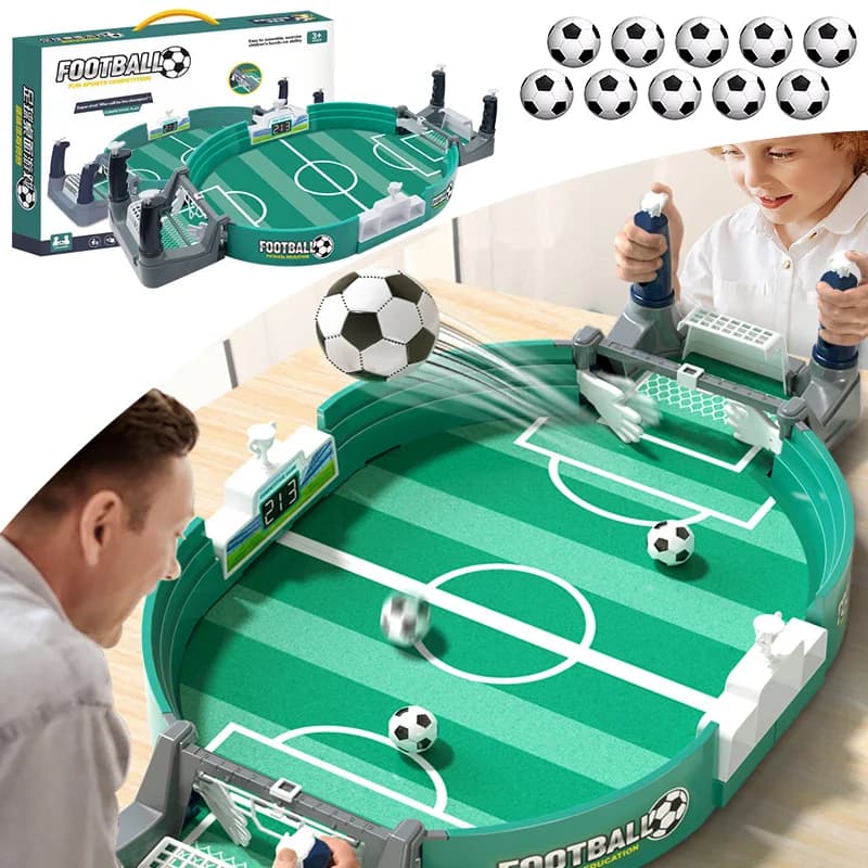 Fußball tisch für Familien feier Fußball Brettspiel Desktop interaktives Fußballspiel zeug Kinder Jungen Sport Outdoor tragbares Spiel Geschenk