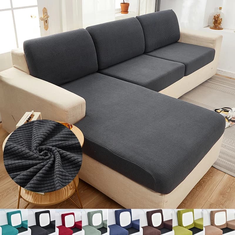 Sofa Sitzkissen Abdeckung Möbel Protector für Haustiere Kinder Stretch Waschbar Abnehmbare Schutzhülle sofa abdeckung sofa hussen