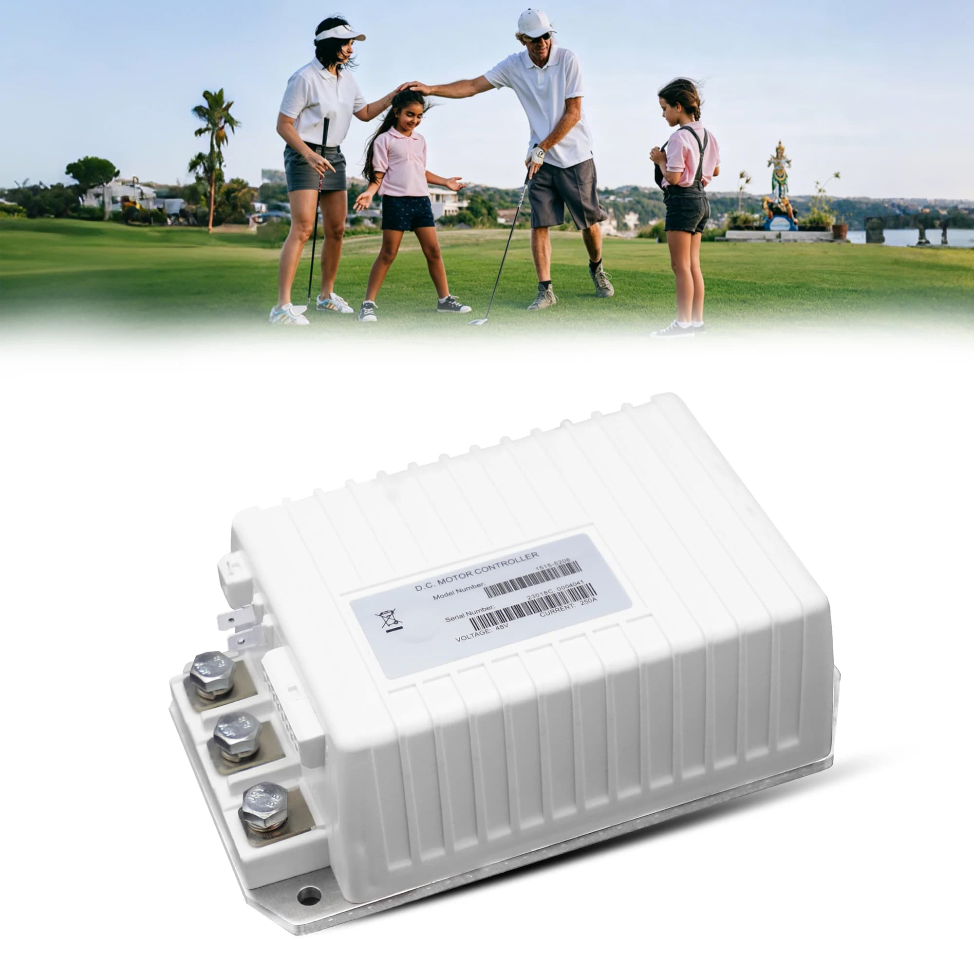 1515-5206 48 V 250 A Motordrehzahlregler 103982301 für Curtis Club Car Precedent Carryall Tempo Onward Golf Cart ab 2014