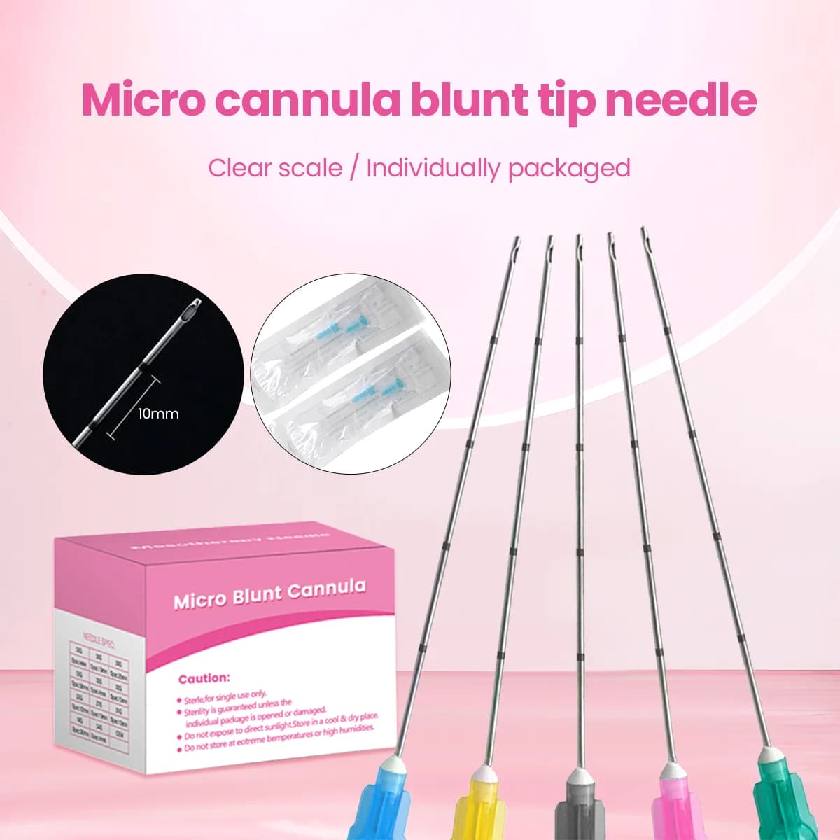 Hohe Qualität Micro Kanüle 18G 20G 21G 22G 23G 25G 27G 30G 38mm 50mm 70mm Sterilität Stumpfe Kanüle Tipps Für Schönheit Teile Werkzeuge
