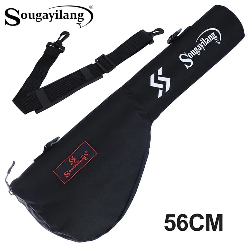 Sougayilang 48cm 56cm 65cm tragbare multifunktion ale Nylon-Angel tasche Aufbewahrung Angelrute Rollen köder Angel gerät Aufbewahrung tasche