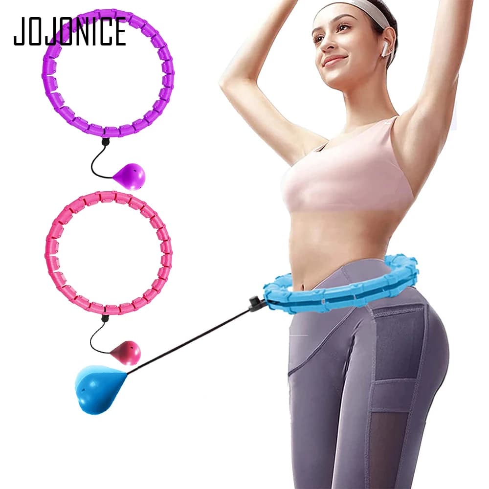 21/24/27/30 Knoten Sport Fitness Hoops Bauch Dünne Taille Übung Massage Hoop Fitness Ausrüstung Gym Heimtraining gewichtsverlust